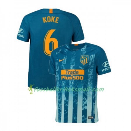 Fußballtrikots Atlético Madrid Koke 6 2018-2019 Kurzarm Ausweichtrikot kaufen